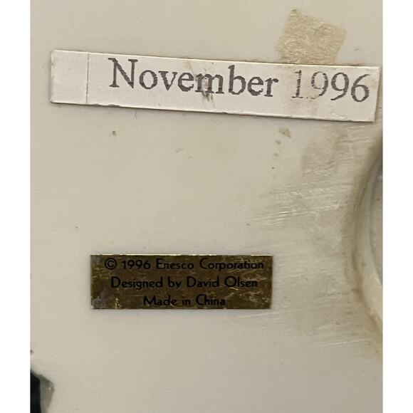 Enesco Moose Creek Crossing “Time to Vam-Moose” 1996 Nightlight #260746 - Picture 12 of 13